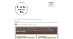 Desktop Screenshot of cmbuildersfla.com