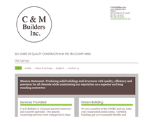 Tablet Screenshot of cmbuildersfla.com